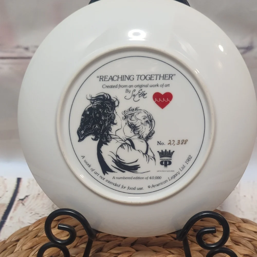 Crown Parian Numbered Edition Decorative Plate 